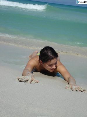 resting naked on the beach. Thumb 11