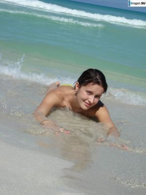 resting naked on the beach. Thumb 12