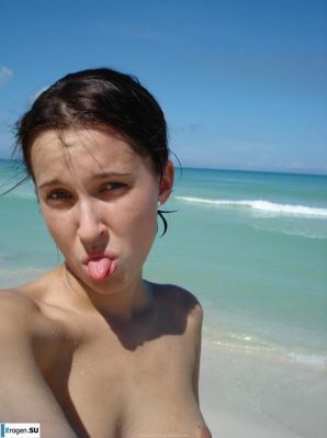 resting naked on the beach. Thumb 6