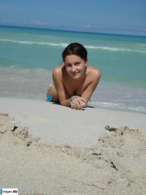 resting naked on the beach. Thumb 9