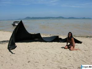 striptease on the beach. Thumb 39