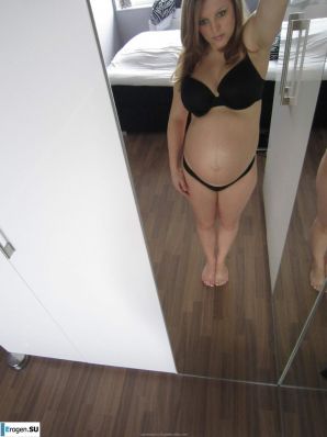 голая беременная девушка. Часть 2. Эскиз 12