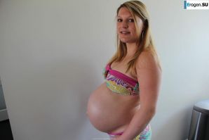 голая беременная девушка. Часть 2. Эскиз 44