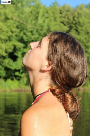 голые девушки на озере. Часть 2. Эскиз 34