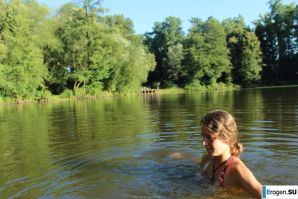 голые девушки на озере. Часть 2. Эскиз 37