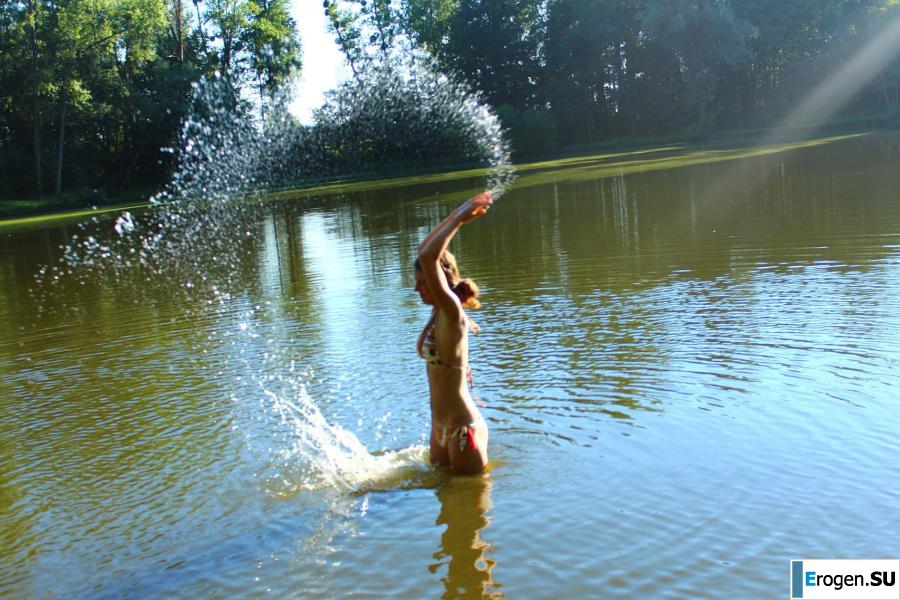 голые девушки на озере. Часть 7. Фото 24
