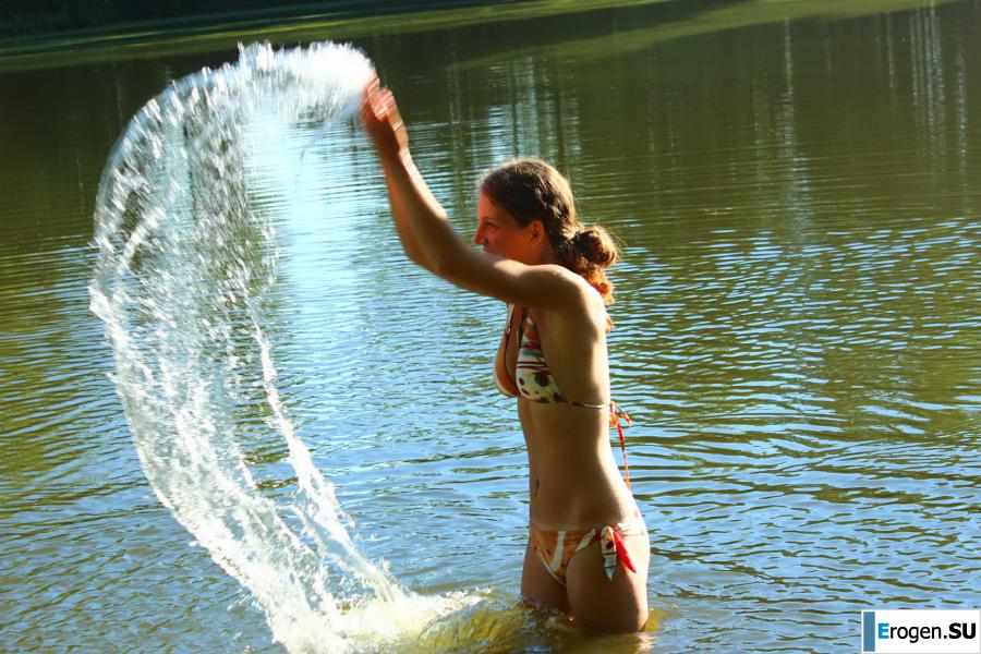 голые девушки на озере. Часть 7. Фото 26