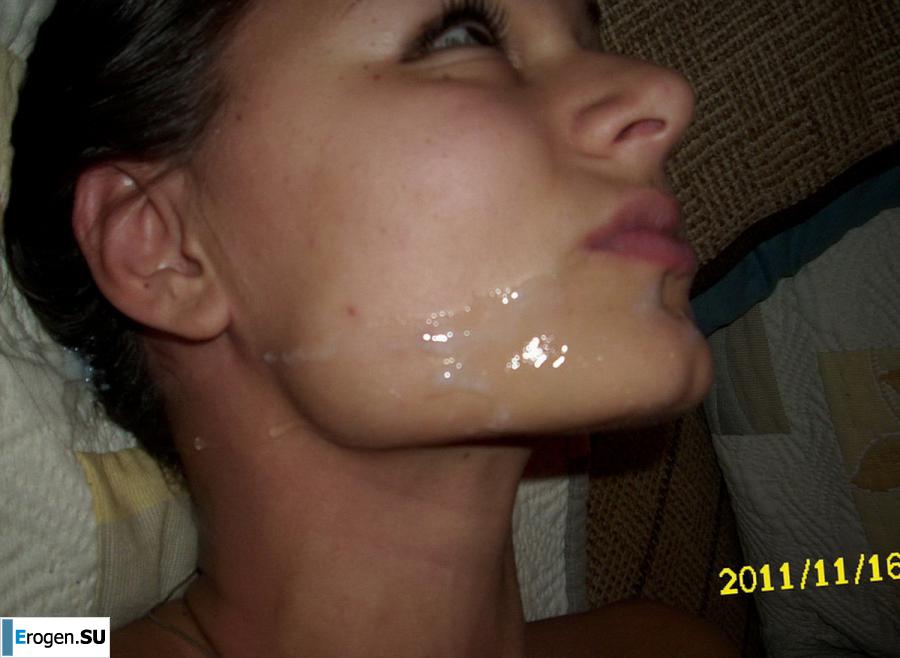 эффектрная любительница спермы. Фото 21