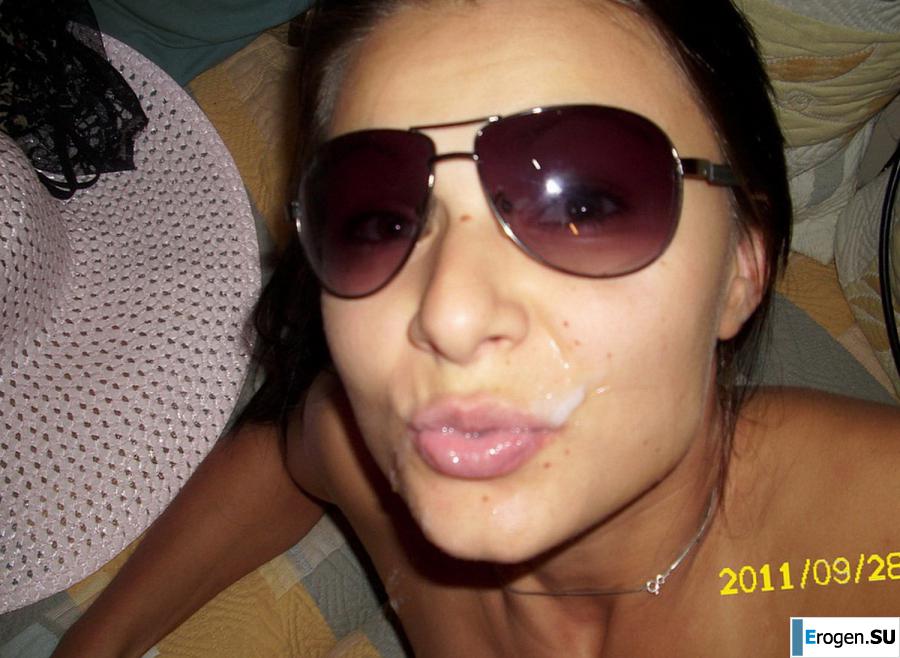 эффектрная любительница спермы. Фото 37