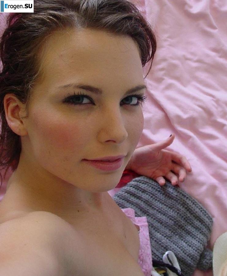 волосатая с проколотым соском. Фото 36