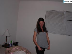 everyday life and relaxation of a brunette with her boyfriend. Thumb 16