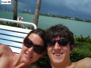 everyday life and relaxation of a brunette with her boyfriend. Part 2. Thumb 29