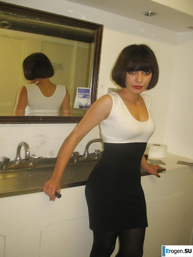 худышка с короткой стрижкой. Фото 9