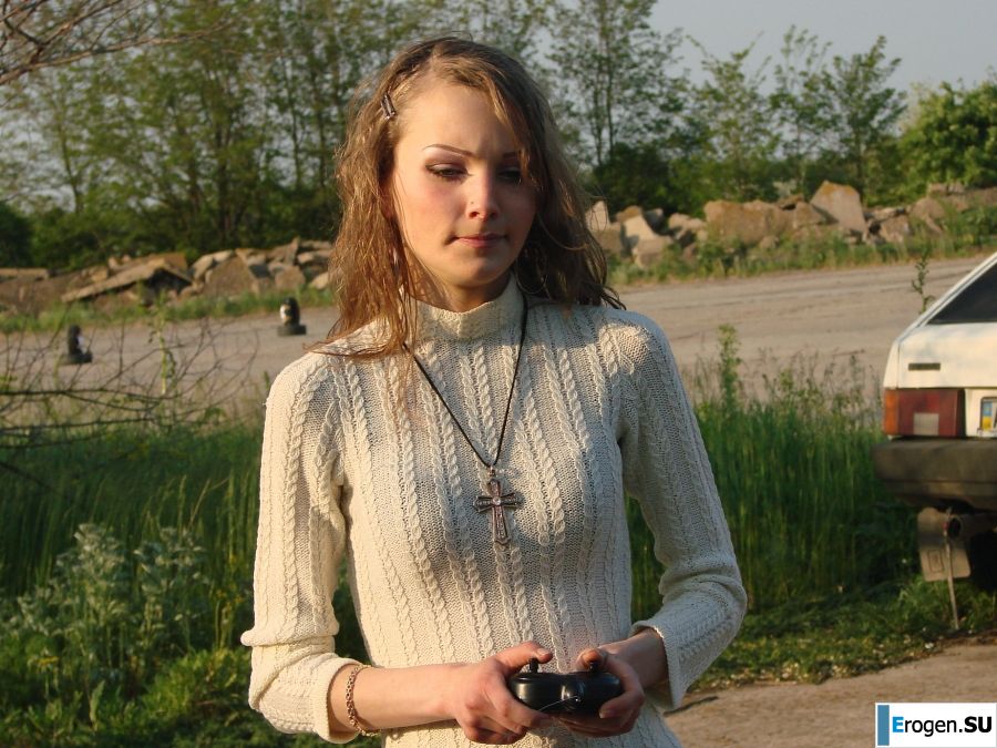 an appetizing student without clothes. Photo 17