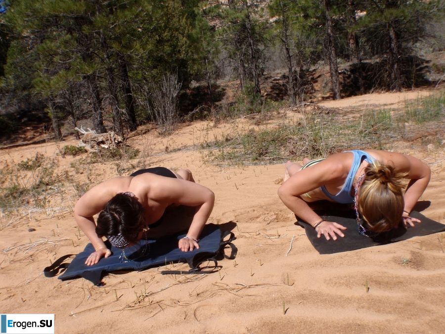 безбашенные девушки в каньоне. Фото 5