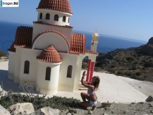 took off her bra somewhere on the rocky slopes. Thumb 29