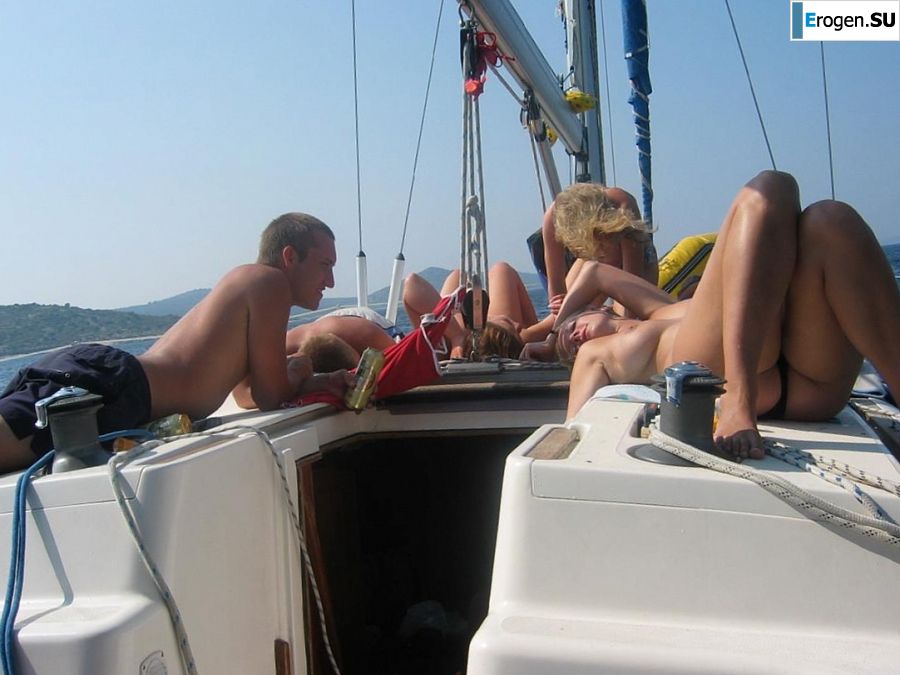 пати с тёлками на яхте. Фото 22
