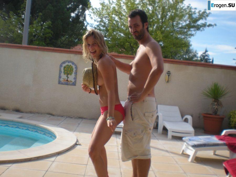 озорная шалунья на пляже. Фото 12