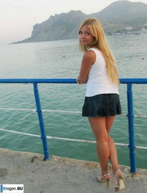 веселая обнаженная блондинка. Часть 2. Эскиз 30