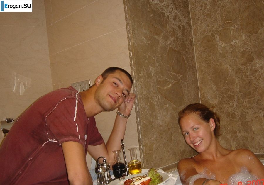 a happy young couple on a wedding trip. Photo 5