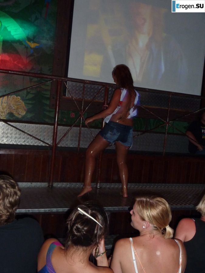 competition of wet t-shirts in a night club. Part 2. Photo 12