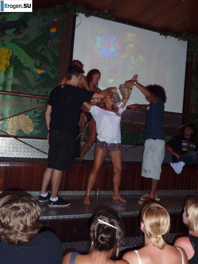 competition of wet t-shirts in a night club. Part 2. Photo 16