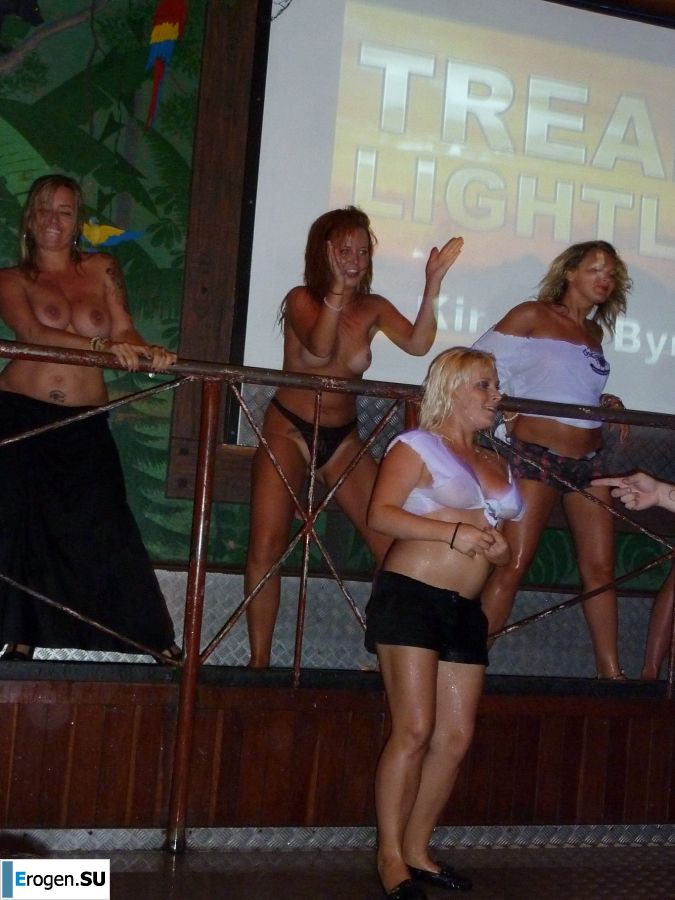 competition of wet t-shirts in a night club. Part 2. Photo 18