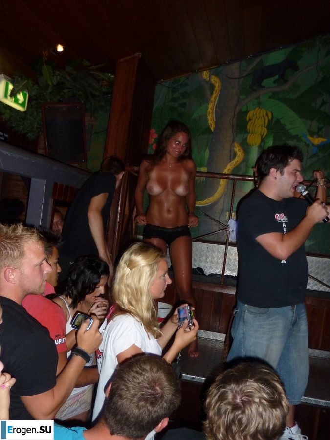 competition of wet t-shirts in a night club. Part 2. Photo 20