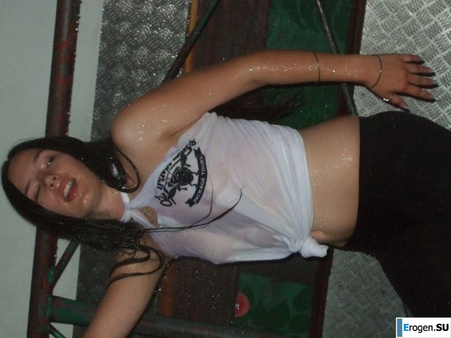 competition of wet t-shirts in a night club. Part 2. Photo 37