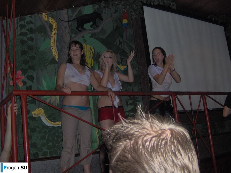 competition of wet t-shirts in a night club. Part 3. Photo 40