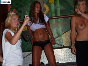 competition of wet t-shirts in a night club. Part 3. Thumb 19