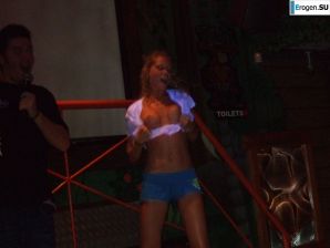 competition of wet t-shirts in a night club. Part 3. Thumb 29