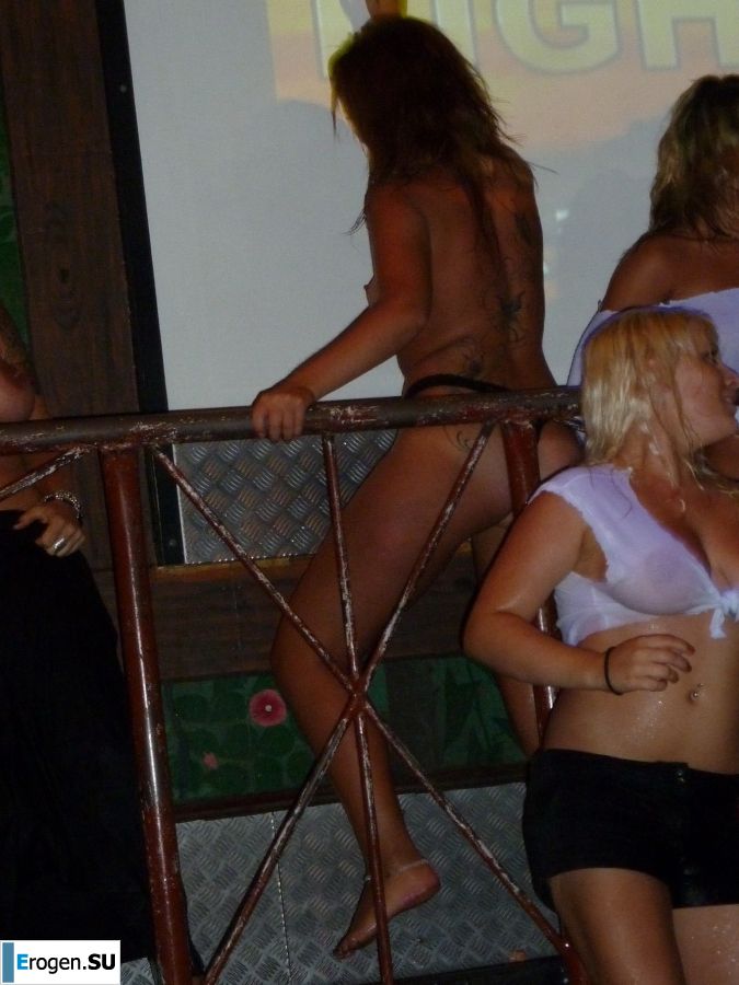 competition of wet t-shirts in a night club. Part 4. Photo 18