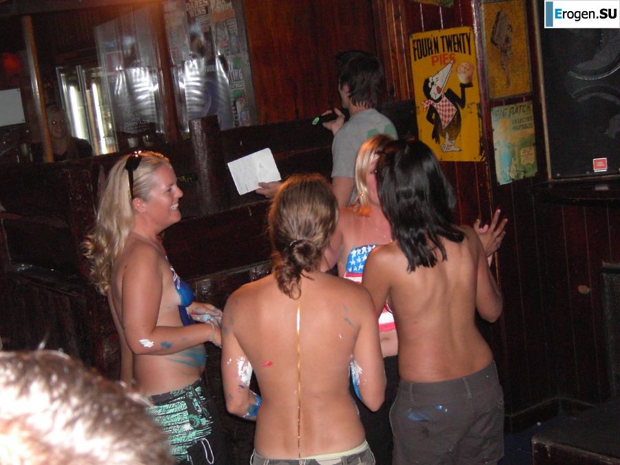 competition of wet t-shirts in a night club. Part 4. Photo 31