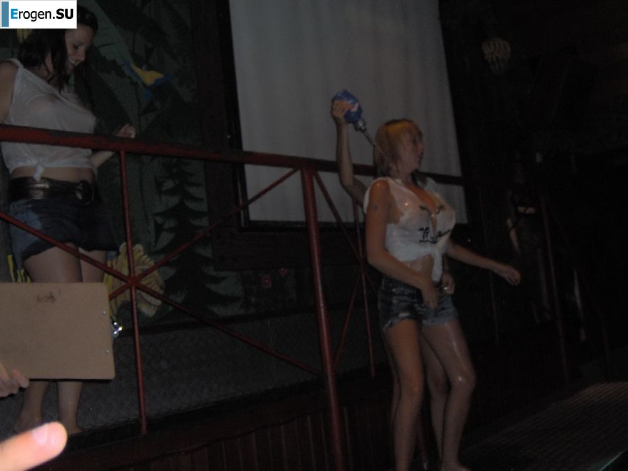 competition of wet t-shirts in a night club. Part 4. Photo 37