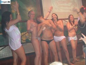 competition of wet t-shirts in a night club. Part 4. Thumb 11