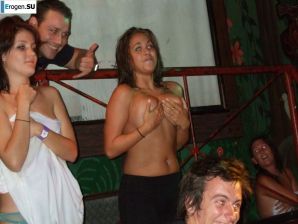 competition of wet t-shirts in a night club. Part 4. Thumb 13