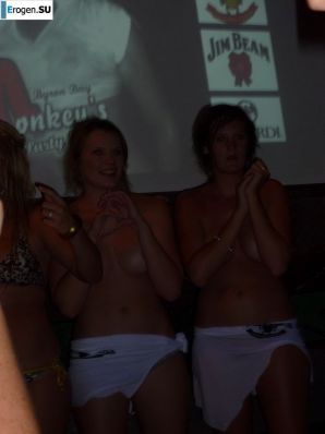 competition of wet t-shirts in a night club. Part 4. Thumb 27