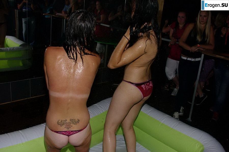 wet t-shirt contest in a depraved night club. Part 2. Photo 22