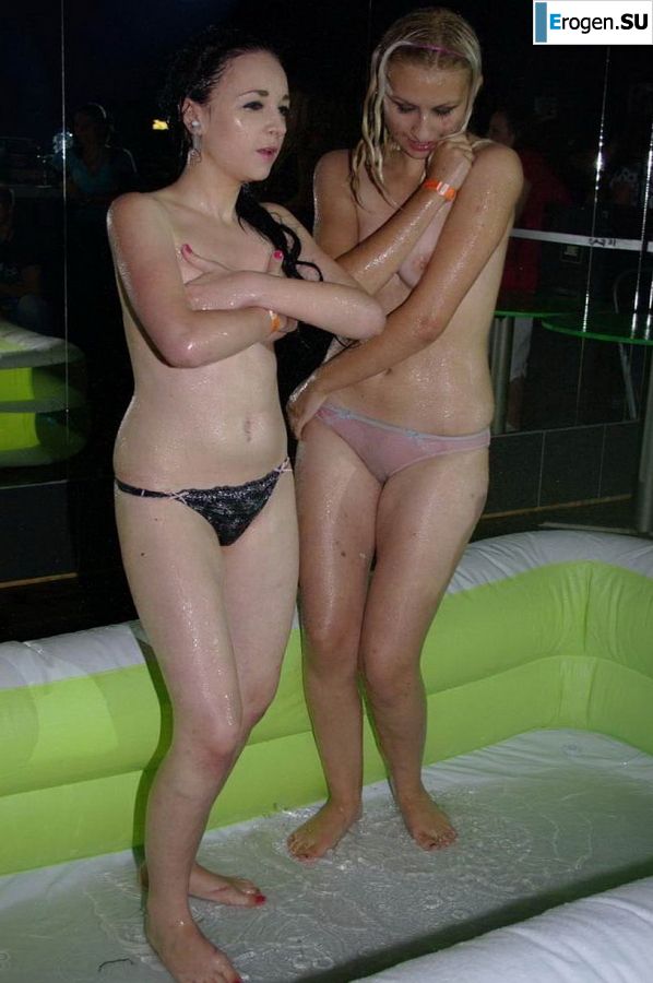 wet t-shirt contest in a depraved night club. Part 3. Photo 38
