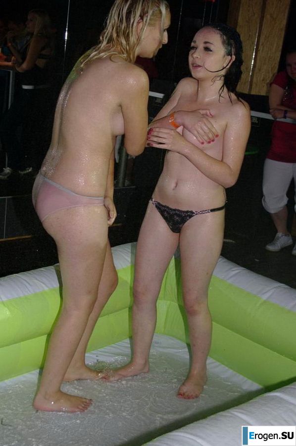 wet t-shirt contest in a depraved night club. Part 3. Photo 40