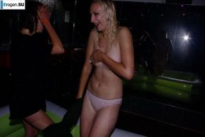 wet t-shirt contest in a depraved night club. Part 3. Thumb 6