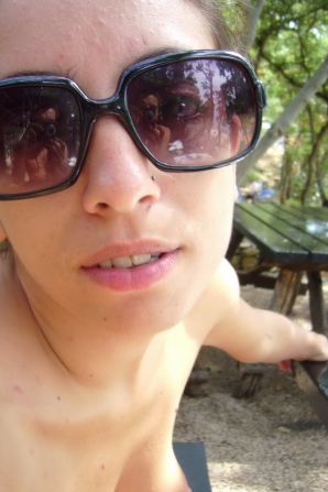 the nudist at the campsite is resting. Thumb 17