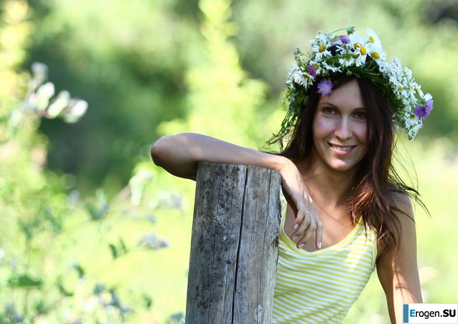 Разделась на природе перед фотографом. Часть 5. Фото 41