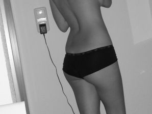 naughty student in black and white frames. Part 2. Thumb 17