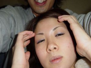 the Korean woman undressed and spread her legs. Thumb 30