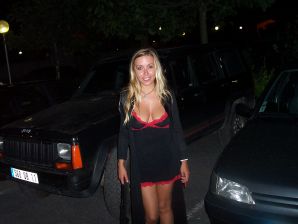 стриптизерша на курторте с бойфрендом. Эскиз 24