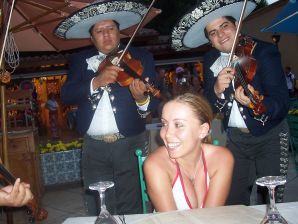 стриптизерша на курторте с бойфрендом. Эскиз 30