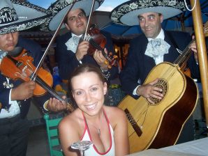 стриптизерша на курторте с бойфрендом. Эскиз 31