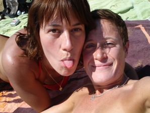 Lesbian on vacation with a friend. Part 4. Thumb 5